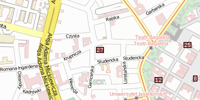 Stadtplan Josef-Mehoffer-Haus