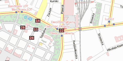 Stadtplan KZ Auschwitz-Birkenau Krakau