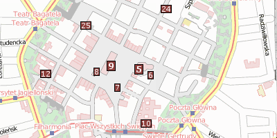 Stadtplan Marienkirche 